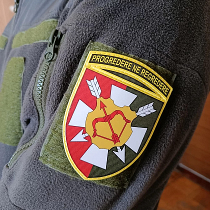 Шеврон ПВХ ЗСУ 16 армійський корпус Сухопутних військ– Милитарист - фото 3