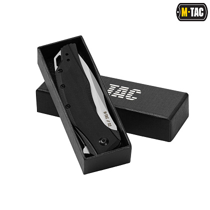 M-Tac нож складной Type 17 Black/Steel– Милитарист - фото 9