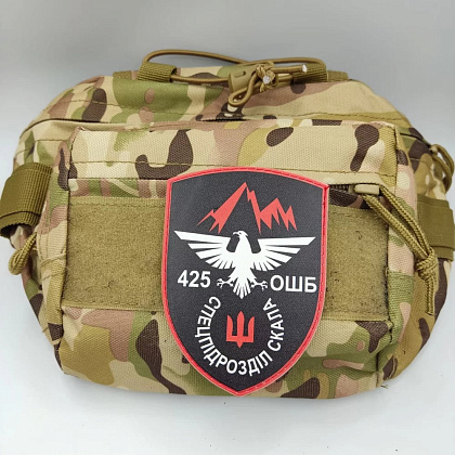 Шеврон ПВХ ЗСУ 425 ОШБ– Милитарист - фото 2