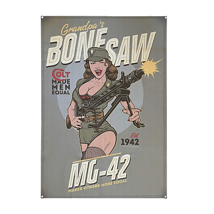 SvaStone банер Bone Saw– Милитарист