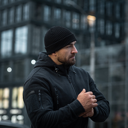 M-Tac шапка вязаная 100% акрил Black– Милитарист - фото 15