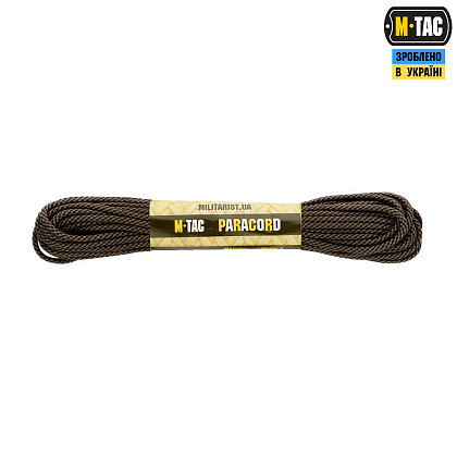 M-Tac паракорд 550 type III 15m Black/Chocolate Stairs– Мілітарист - зображення 1