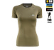 M-Tac футболка Ultra Light Polartec Lady Dark Olive– Мілітарист - мініатюра 2