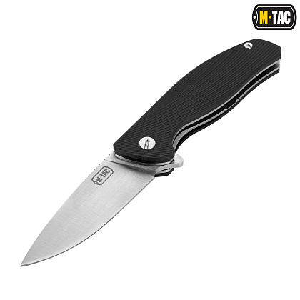 M-Tac нож складной Type 11 Black/Steel - фото 1 M-Tac нож складной Type 11 Black/Steel– Милитарист - фото 1