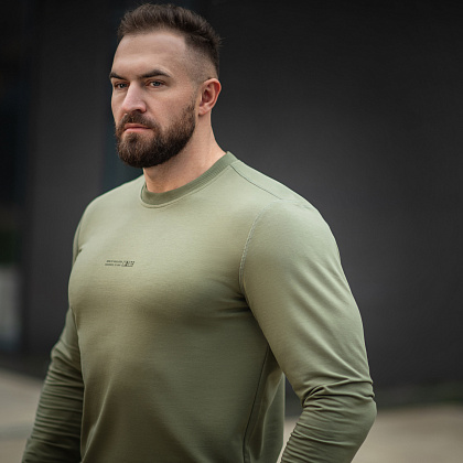 M-Tac свитшот Born by Revolution Light Olive– Милитарист - фото 18