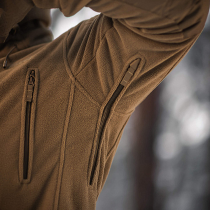 M-Tac куртка флисовая Windblock Division Gen.III Coyote Brown– Милитарист - фото 34