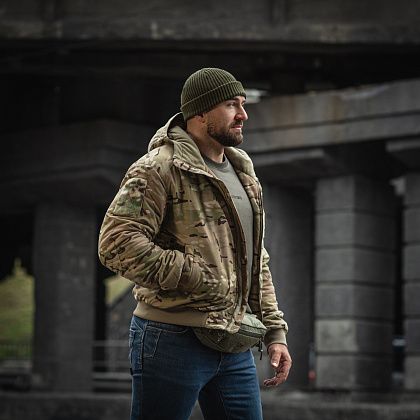 M-Tac куртка MA-1 Hooded Military Primaloft MC– Милитарист - фото 19