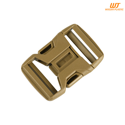 Woojin Plastic фастекс с замком Dual Double Lock Champion 38mm Coyote– Милитарист - фото 2