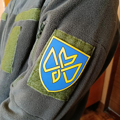 Шеврон ПВХ ТрО 128 бригада ТрО з Дніпра– Милитарист - фото 3