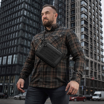 M-Tac сумка Admin Bag с липучкой Black– Милитарист - фото 14