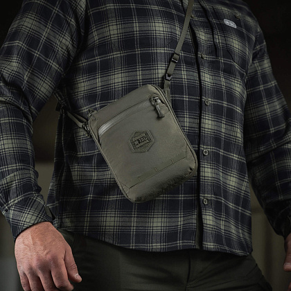M-Tac сумка Pocket Bag Hardsling Lite-C Elite Ranger Green– Мілітарист - зображення 12