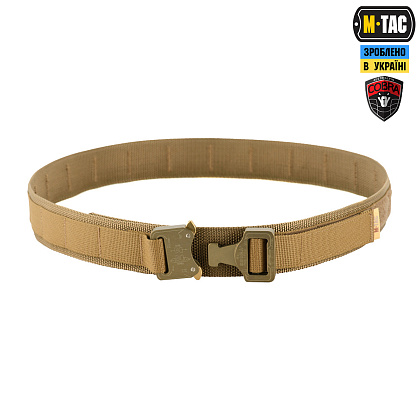 M-Tac ремінь Cobra Buckle Tactical Belt Coyote– Мілітарист - зображення 2