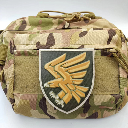 Нашивка ПВХ ЗСУ 95 окремої десантно-штурмової бригади польовий– Милитарист - фото 2
