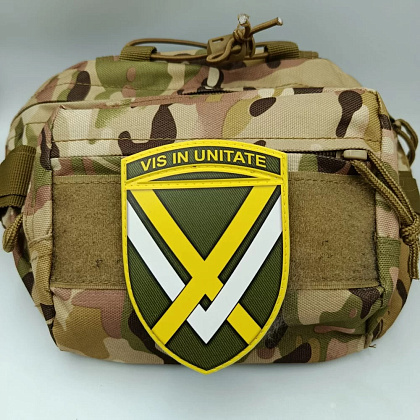 Шеврон ПВХ ЗСУ 15 армійський корпус Сухопутних військ– Милитарист - фото 2