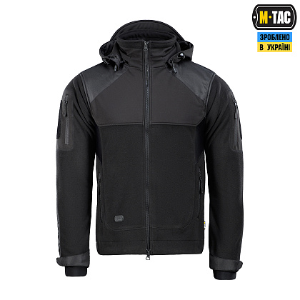 M-Tac куртка Norman Windblock Fleece Black– Милитарист - фото 2