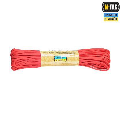 M-Tac паракорд 550 type III 30m Red– Мілітарист - зображення 2