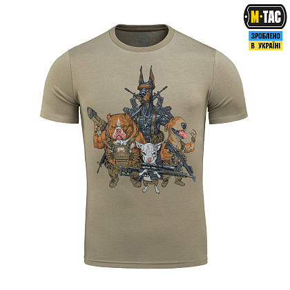 M-Tac футболка Rex team Tan– Мілітарист - зображення 3