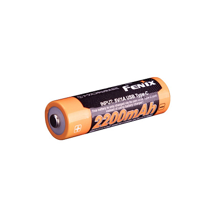 Fenix АКБ 14500 2200 mAh Li-ion Type-C– Милитарист - фото 2