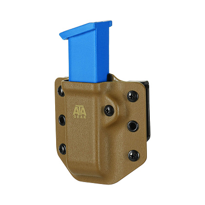 ATA Gear паучер модель Pouch ver.1 для Grand Power 910/Flarm GP T910 Coyote Brown правша/левша– Милитарист - фото 2