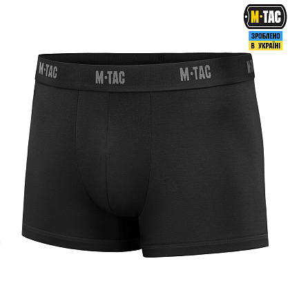 M-Tac труси Men Cotton Stretch Boxer Briefs Black– Мілітарист - зображення 1