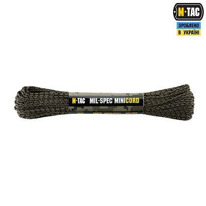 M-Tac паракорд Minicord Mil-Spec 30m Tiger Stripe– Мілітарист - зображення 1