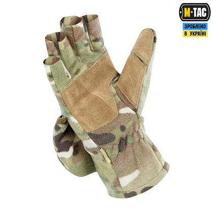 M-Tac перчатки беспалые с клапаном Windblock 295 MC– Милитарист - фото 2