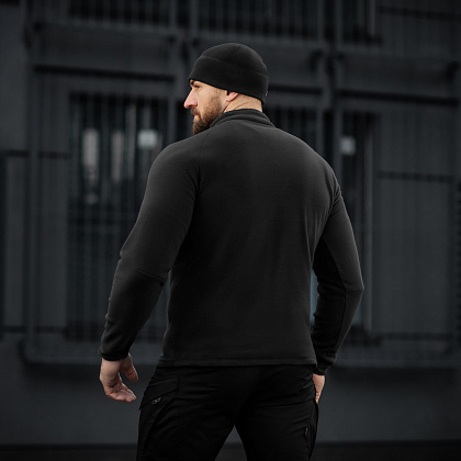 M-Tac кофта Delta Polartec реглан Black– Мілітарист - зображення 10