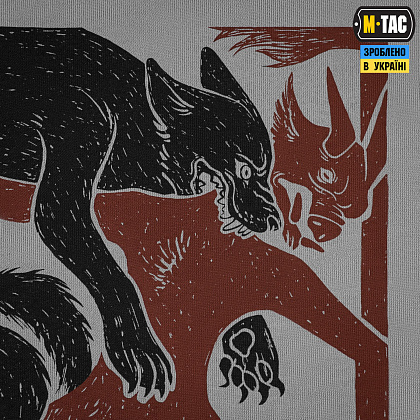 M-Tac футболка Yarchuk Cotton Hard Oversize Light Grey– Мілітарист - зображення 8