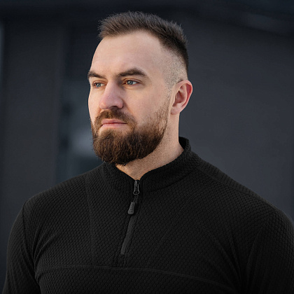 M-Tac термосорочка фліс Delta Level 2 Hex Black– Мілітарист - зображення 14