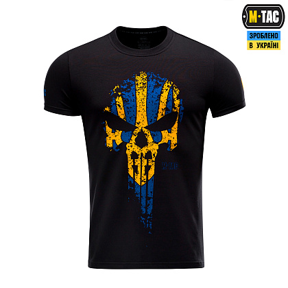 M-Tac футболка Месник Black/Yellow/Blue– Милитарист - фото 2