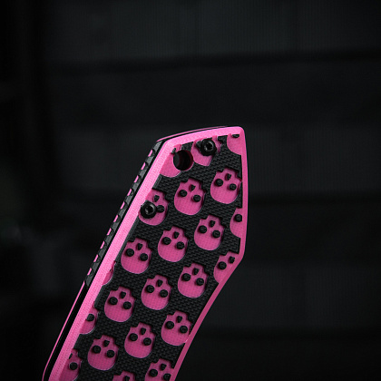 M-Tac ніж складний Type 12 Skull Black/Pink– Мілітарист - зображення 21