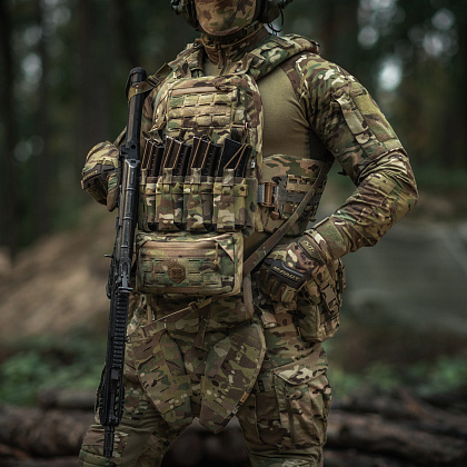 M-Tac плитоноска Cuirass Tiger Elite 2 клас захисту (розмір плити XL) Multicam– Мілітарист - зображення 12