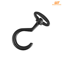 Woojin Plastic крюк для сумки Wash Hook 25mm Black– Милитарист