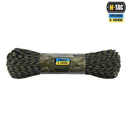 M-Tac паракорд 550 mil-spec 30m Black Forest– Милитарист - фото 2