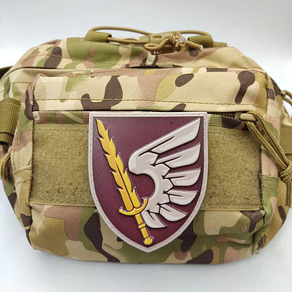 Шеврон ПВХ ЗСУ 79 ОДШБр– Мілітарист - зображення 2