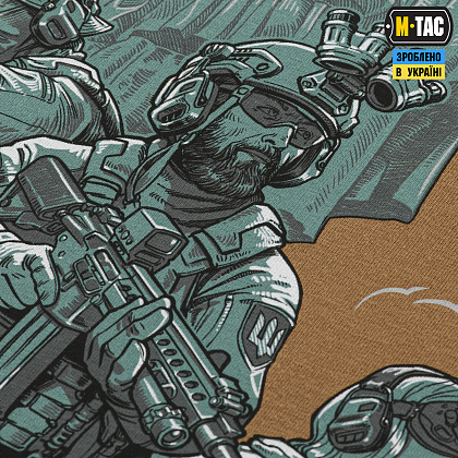 M-Tac футболка Freedom Coyote Brown– Мілітарист - зображення 6