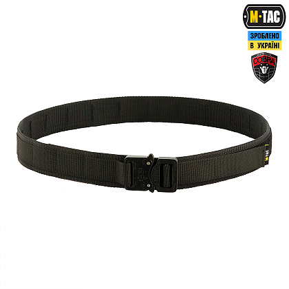M-Tac ремінь Cobra Buckle Tactical Belt Gen.II Black– Мілітарист - зображення 1