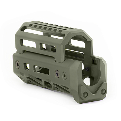 Крук RIS цевье для АКС-74У CERAKOTE OD Green (1U043)– Милитарист - фото 9