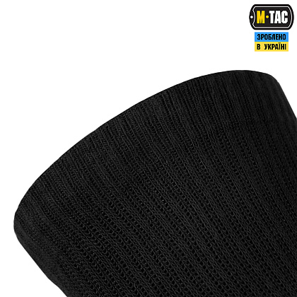 M-Tac шкарпетки Tactical Socks Cotton 67% Black– Мілітарист - зображення 7