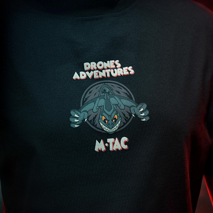 M-Tac футболка Drones Adventures Cotton Hard Black– Мілітарист - зображення 14