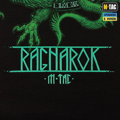 M-Tac кофта Hoodie Ragnarok Night Vision Cotton Hard Black– Мілітарист - зображення 13