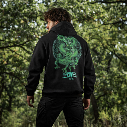 M-Tac кофта Hoodie Ragnarok Night Vision Cotton Hard Black– Мілітарист - зображення 17
