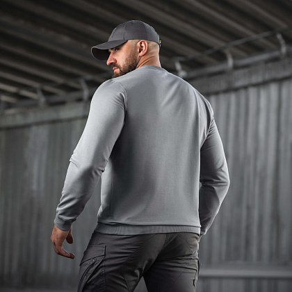 M-Tac світшот Born by Revolution Light Grey– Мілітарист - зображення 13