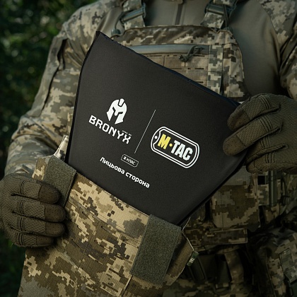 M-Tac фартук противоосколочный с баллистическим пакетом 2 класс (BRONYX) Laser Cut MM14– Милитарист - фото 14
