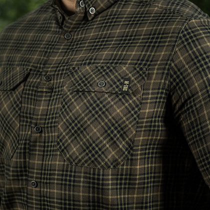 M-Tac сорочка Lumberjack Cotton Shirt Black/МС– Мілітарист - зображення 13
