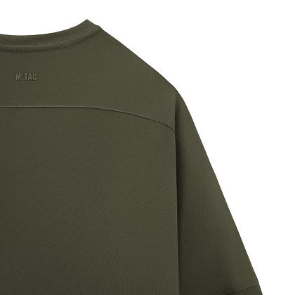 Phantom Project/M-Tac футболка Long Zipper combo Cotton Nylon Ranger Green– Мілітарист - зображення 4