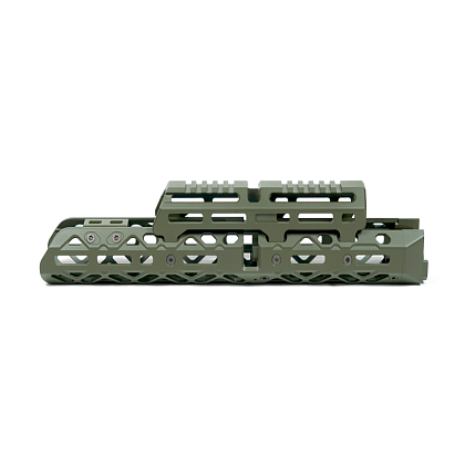 Крук цевье для АК длинное с креплением M-Lok и длинным верхним мостом OD Green (1U004B)– Милитарист - фото 3