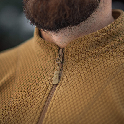 M-Tac термосорочка фліс Delta Level 2 Hex Coyote– Мілітарист - зображення 14