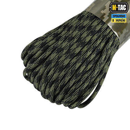 M-Tac паракорд 550 mil-spec 30m Black Forest– Милитарист - фото 3