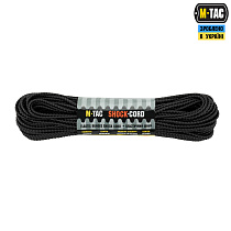 M-Tac паракорд Shock-Cord 3mm Dragon Skin Black 30м– Милитарист